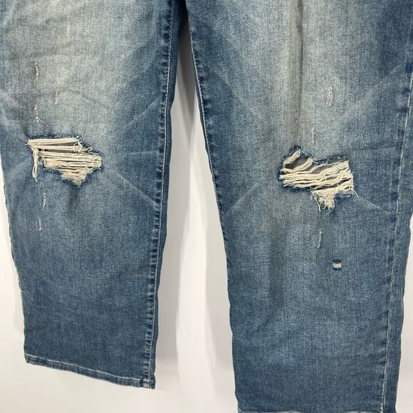 Whetherly James High Rise Straight Wide Leg Jeans - Picture 4 of 8